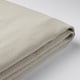 Option: Folded grey fabric close-up, showcasing texture and quality of HEMFJÄLLET cover.