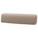 Option: JÄTTEBO headrest in beige, corduroy fabric, rectangular, soft & modular.