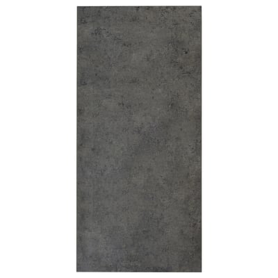 KALHYTTAN cover panel, dark gray, rectangular, flat surface.