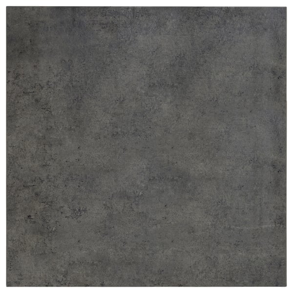 KALHYTTAN dark-grey laminate cabinet front a textured concrete effect. Its square shape with smooth, practical, and durable surface.