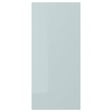 KALLARP high-gloss grey-blue cover panel, rectangular, modern design, with durable glossy finish.