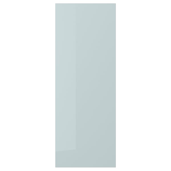 KALLARP panel, high-gloss grey-blue, plastic and particleboard, rectangular, modern design.