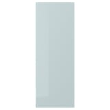 KALLARP panel, high-gloss grey-blue, plastic and particleboard, rectangular, modern design.