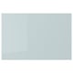 KALLARP high-gloss grey-blue drawer front, sleek, modern design, made from recycled materials.