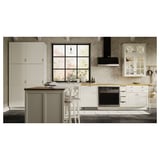 KARLBY Custom made worktop, oak/veneer, 45.1-63.5x3.8 cm