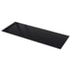 Option: A KASKER black quartz worktop. Its sleek, rectangular, and has a smooth, polished surface.