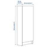 Illustration with measurements for the product: KNOXHULT.