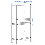 Illustration with measurements for the product: KOLBJÖRN.