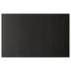 LAPPVIKEN door, black-brown, modern wood design, sleek and simple.