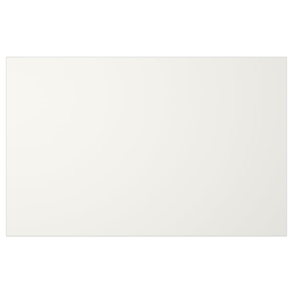 LAPPVIKEN: white, rectangular, modern drawer front, sleek design, paper foil & plastic materials.