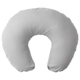 Grey u-shaped nursing pillow