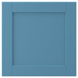 Blue kitchen door if you need to stay within 150 characters, you can keep the current as it is: blue square kitchen door