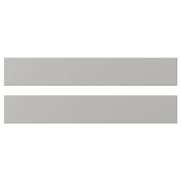 Two horizontal grey wooden rectangles, beveled edges, traditional look.