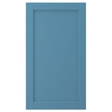 LERHYTTAN blue door, birch veneer, solid wood frame, traditional design.