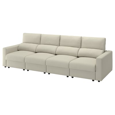 MALMKÖPING 4-seat sofa, Tibbleby light beige