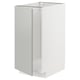 White METOD kitchen cabinet with clean, modern design.