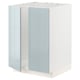 A light blue, modern kitchen cabinet from the METOD series, featuring sleek surfaces and a minimalist design.