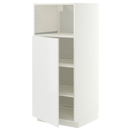 METOD High cabinet f built-in appliances, white/Ringhult white, 60x60x140 cm