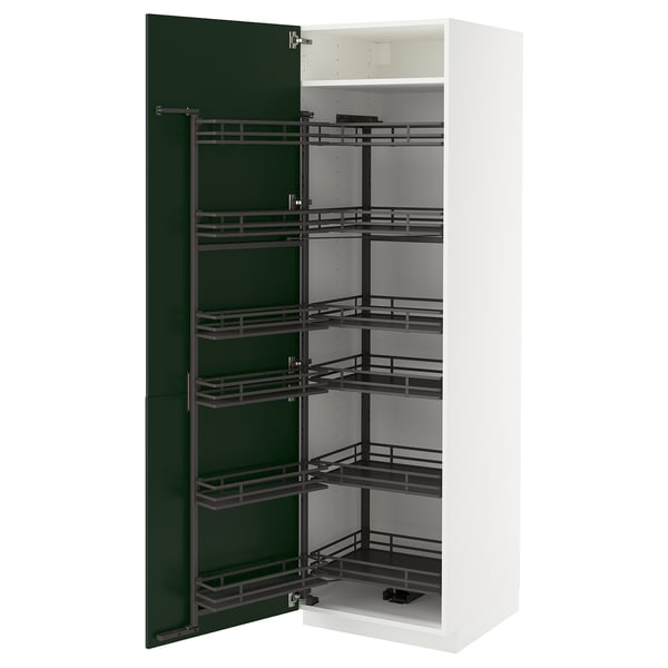 METOD High cabinet with pull-out larder