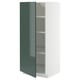 Option: High glossy green-white cabinet with adjustable shelves.