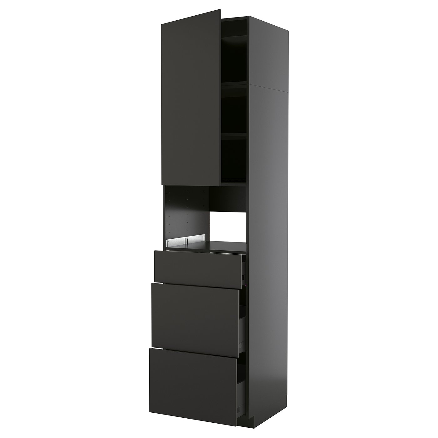 METOD / KNIVSHULT high cabinet f built-in appliances