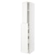 White METOD kitchen unit, sleek design with cabinet and drawers, modern storage.