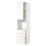 Ikea METOD white kitchen cabinet unit, modern design.