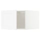 METOD kitchen unit in white. Modern design with square door, plastic foil.