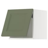 METOD kitchen cabinet in green with modern, rectangular design and flat-panel door.