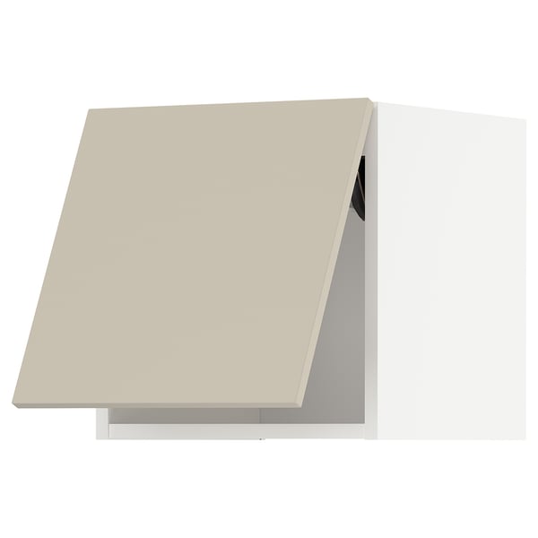 METOD kitchen cabinet in beige with clean, modern design.