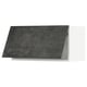 METOD kitchen unit, dark grey, rectangular, flat surface, modern design.