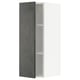 Modern dark grey cabinet, wall-mounted, rectangular shape, part of METOD kitchen system.