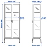 Illustration with measurements for the product: MILSBO.