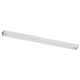 Option: A MITTLED kitchen light bar in silver, featuring anodized aluminum and polycarbonate materials, designed for efficient and dimmable lighting.