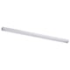 A MITTLED light bar, silver, with an anodized aluminum lamp house, perfect for kitchen use.