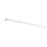 A MITTLED led light bar in white. Its slim, rectangular, and made of aluminum with a plastic diffuser. Ideal for drawer lighting.
