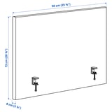 Illustration with measurements for the product: MITTZON.