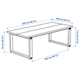 Illustration with measurements for the product: MÖRBYLÅNGA.