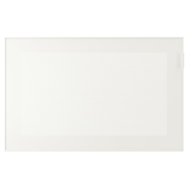 White mesh door