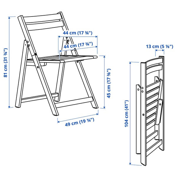 Illustration with measurements for the product: NÄMMARÖ.