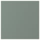 Square NICKEBO panel in grey-green, smooth foil finish.