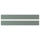 Image shows two grey-green NICKEBO panels, sleek and matte, with straight edges.
