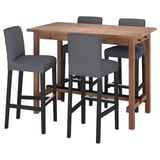 Nordvikien bar set with table and stools