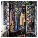NYPONBUSKE Mirror, grey-beige, 40x135 cm