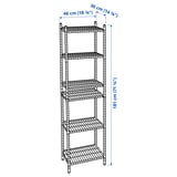 Illustration with measurements for the product: OMAR.