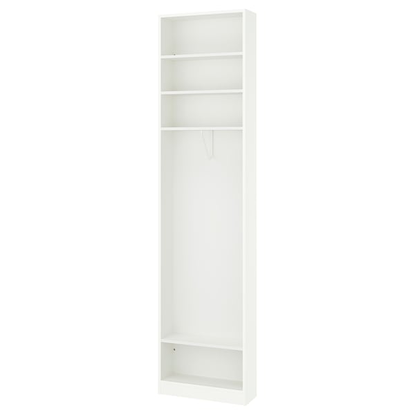 PAX Add-on end-unit, white, 20x58x236 cm