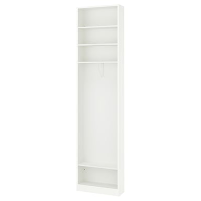 PAX Add-on end-unit, white, 20x58x236 cm