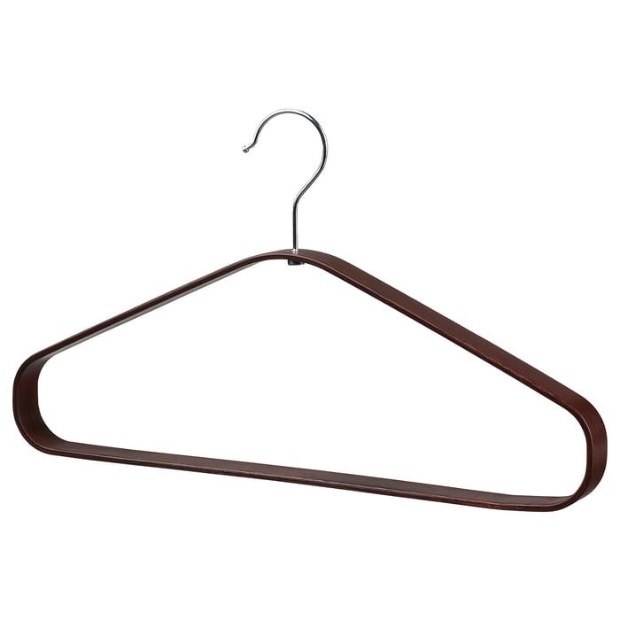 RÅGODLING coat hanger, dark bamboo IKEA Austria