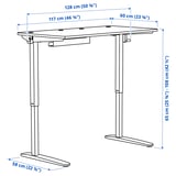 Illustration with measurements for the product: RELATERA.