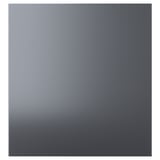 RIKSVIKEN dark pewter front, metallic sheen, rectangular shape, brushed particleboard.